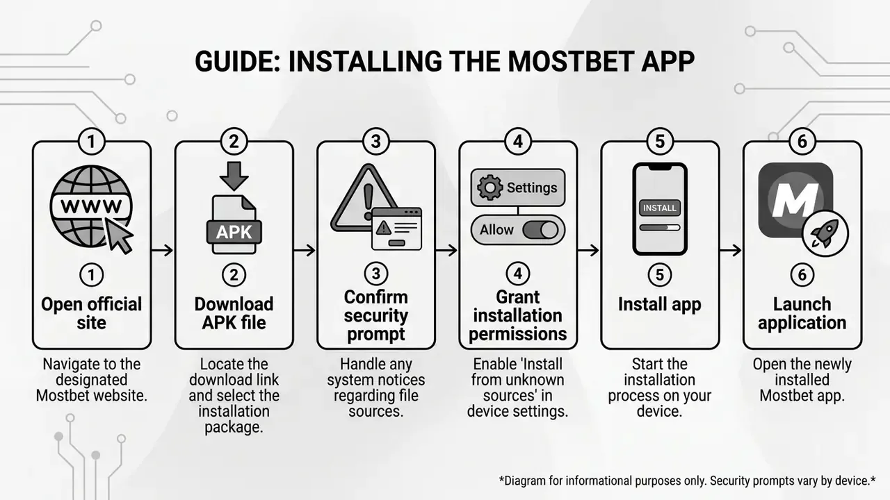 mostbet apk android installation flow