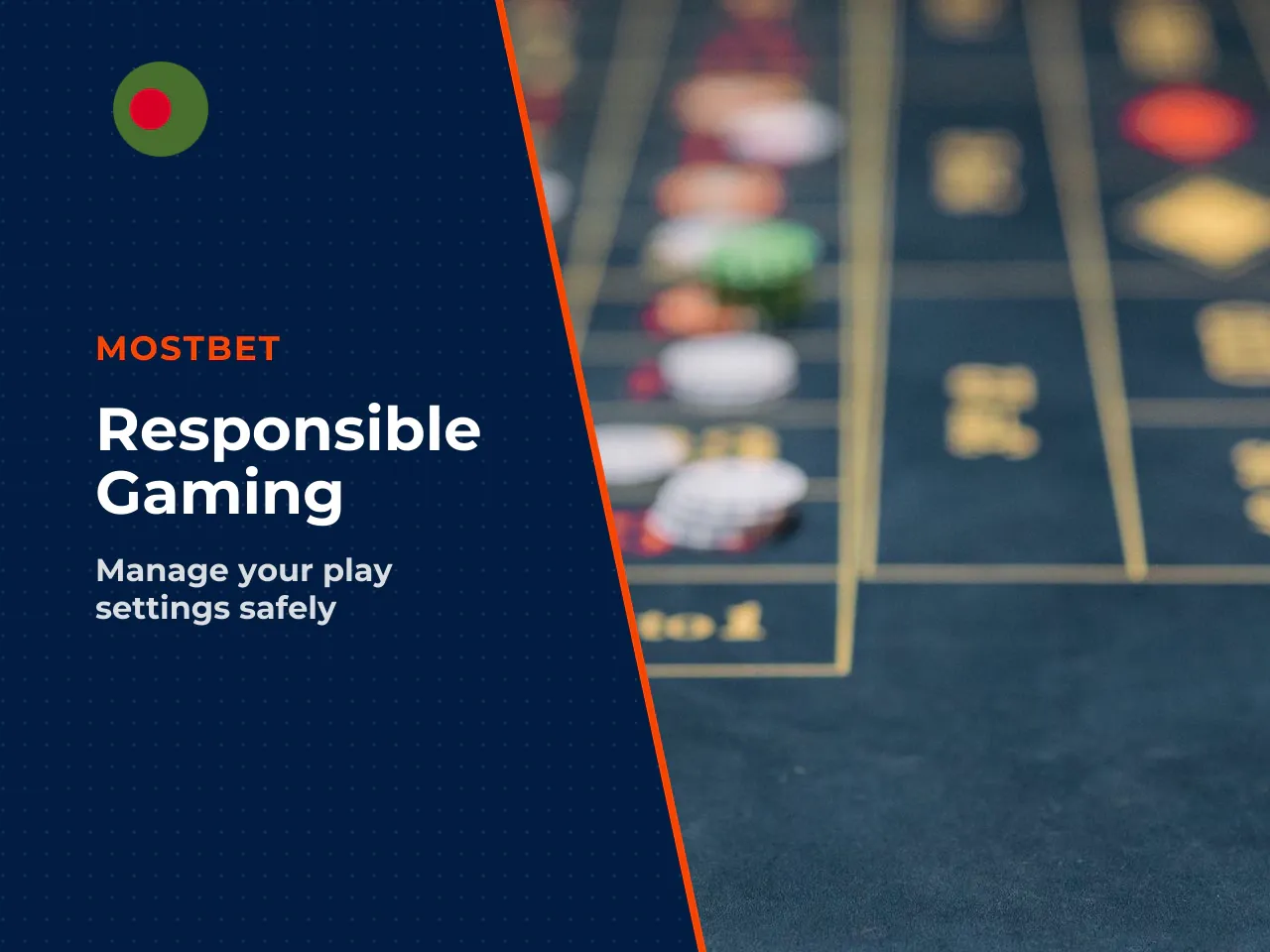 Where to Set Up Responsible Gaming Tools. Immediately after your first login, navigate to **Account → Settings → Responsible Gaming** to configure: